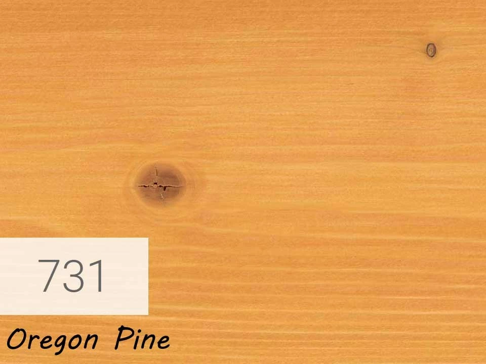 <p><strong>Holzschutz-Öl-Lasur</strong></p><p>731 Oregon Pine  á 0,75 Liter</p>