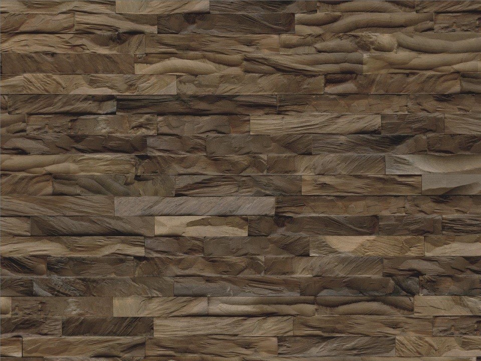 <p><strong>Holzpaneel Indo</strong></p><p>The Great Teak Line Diamond</p><p>Root Ancient Brown 15x61 cm</p>